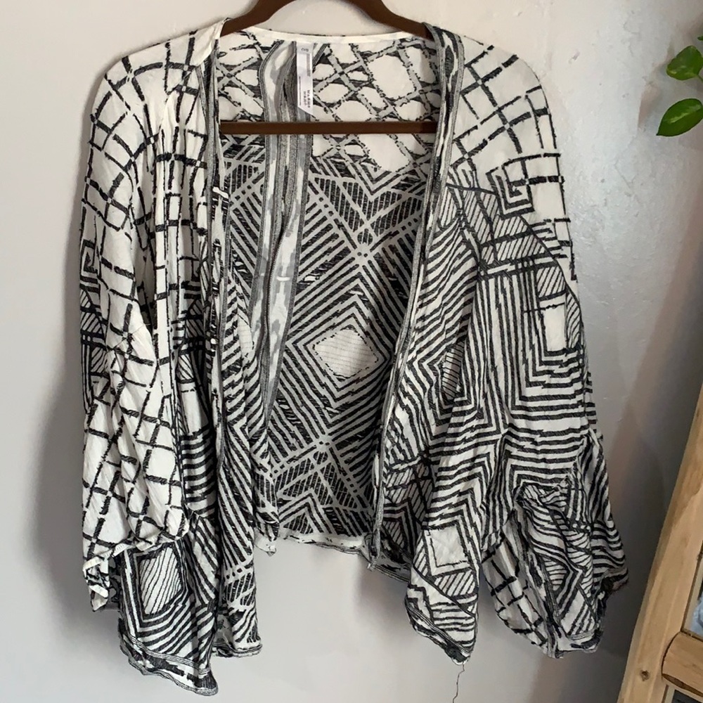 Anthropologie Tribal Oversized Kimono